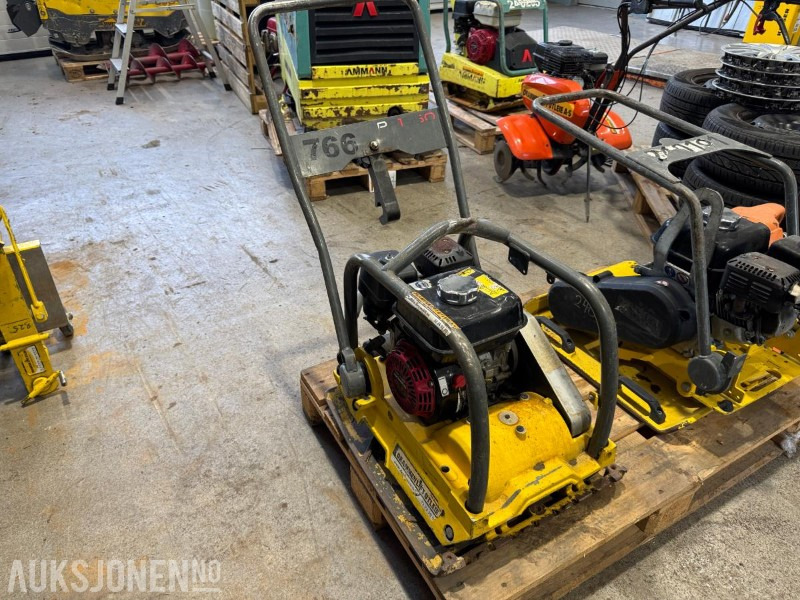 2012 Wacker Neuson WPP1550A vibroplate / 90kg - Rolo: foto 1 2012 Wacker Neuson WPP1550A vibroplate / 90kg - Rolo: foto 1