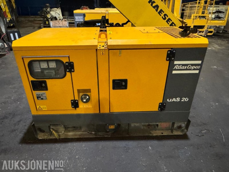 2013 Atlas Copco QAS 20 strømaggregat / 20KVA - Equipamento de construção: foto 2 2013 Atlas Copco QAS 20 strømaggregat / 20KVA - Equipamento de construção: foto 2