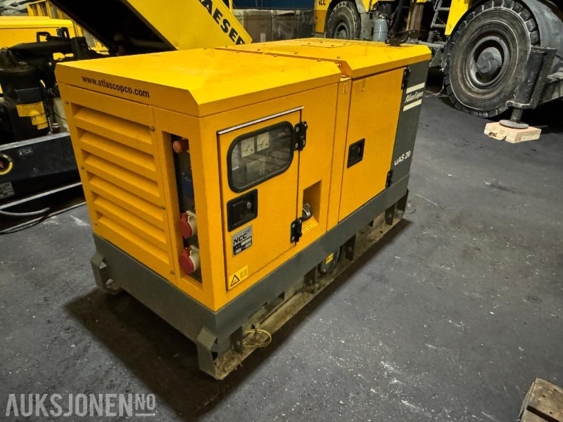 2013 Atlas Copco QAS 20 strømaggregat / 20KVA - Equipamento de construção: foto 1 2013 Atlas Copco QAS 20 strømaggregat / 20KVA - Equipamento de construção: foto 1