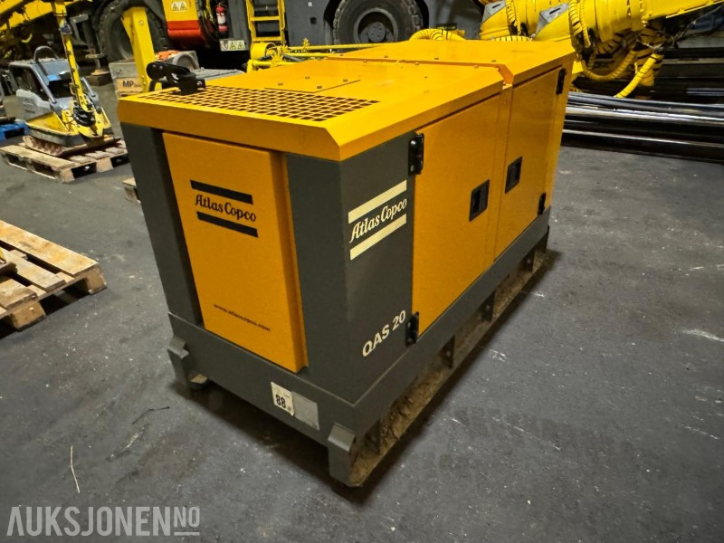 2013 Atlas Copco QAS 20 strømaggregat / 20KVA - Equipamento de construção: foto 5 2013 Atlas Copco QAS 20 strømaggregat / 20KVA - Equipamento de construção: foto 5