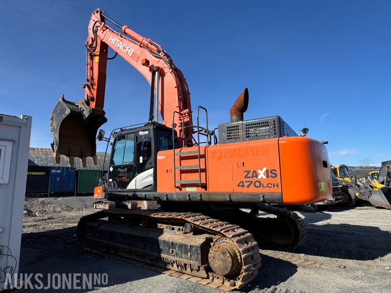2013 Hitachi ZAXIS ZX470LCH-5B gravemaskin med 2 skuffer. - Escavadeira: foto 3 2013 Hitachi ZAXIS ZX470LCH-5B gravemaskin med 2 skuffer. - Escavadeira: foto 3