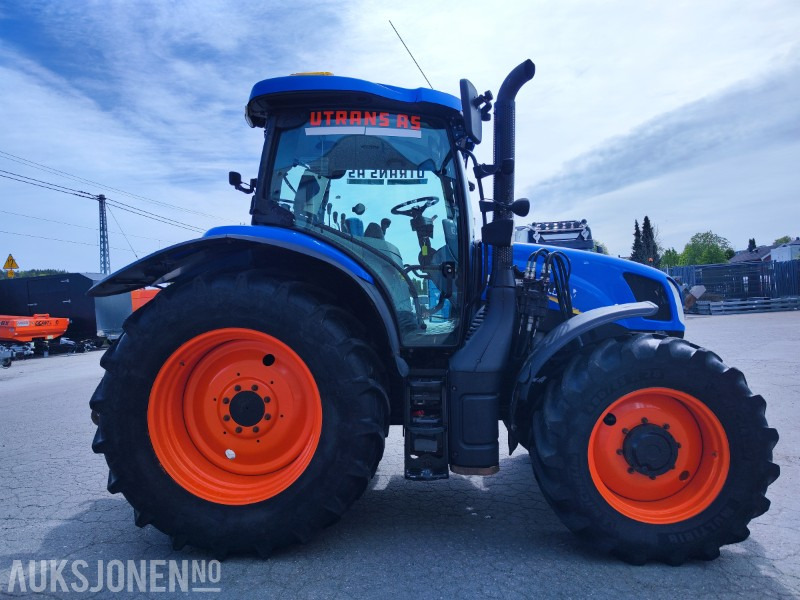 2013 New Holland T6.160 – 150 hk – Brøyteplate – Klar for nye oppdrag! - Trator: foto 5 2013 New Holland T6.160 – 150 hk – Brøyteplate – Klar for nye oppdrag! - Trator: foto 5
