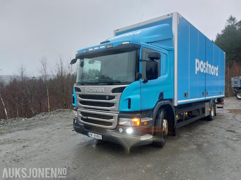 2013 Scania P-serie p280 lav km sideåpning på skap EURO 5 eu ok 11.2026 - Caminhão furgão: foto 1 2013 Scania P-serie p280 lav km sideåpning på skap EURO 5 eu ok 11.2026 - Caminhão furgão: foto 1