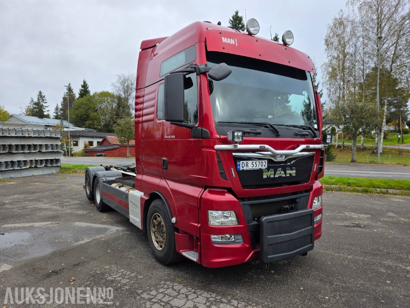 2014 MAN TGX 26.480 6X2-4 BL 18 T krok Nylig EU godkjent - Caminhão polibenne: foto 2 2014 MAN TGX 26.480 6X2-4 BL 18 T krok Nylig EU godkjent - Caminhão polibenne: foto 2