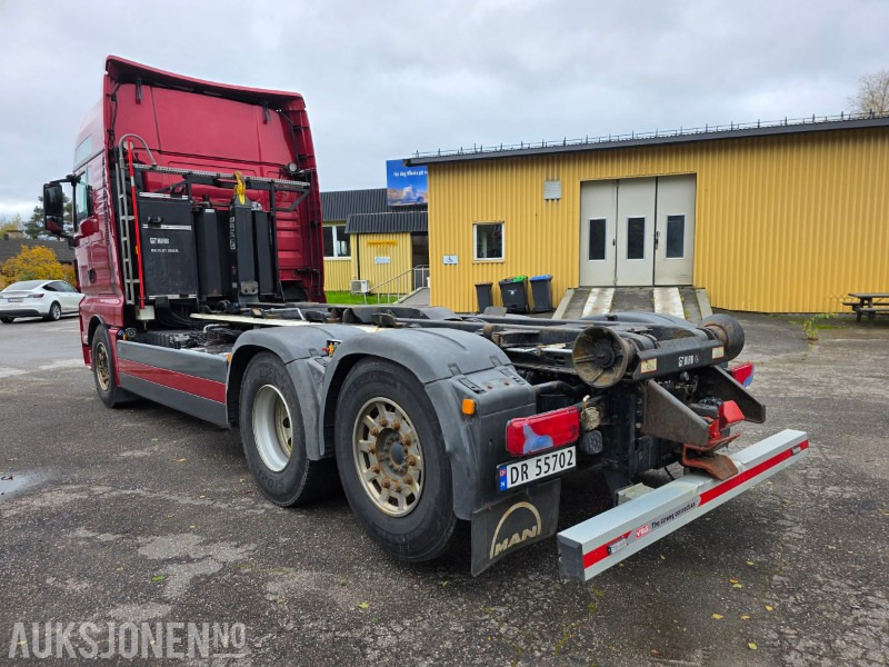 Caminhão polibenne 2014 MAN TGX 26.480 6X2-4 BL 18 T krok leveres med ny EU: foto 6