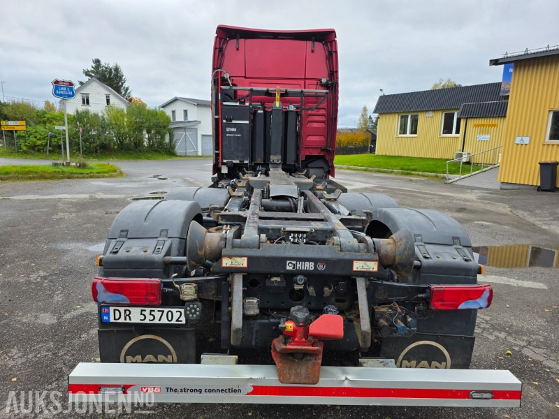 Caminhão polibenne 2014 MAN TGX 26.480 6X2-4 BL 18 T krok leveres med ny EU: foto 8