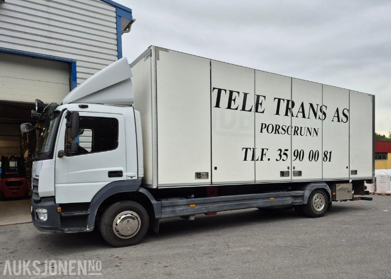 2014 Mercedes-Benz ATEGO Skapbil - Sideåpning NY EU. - Caminhão furgão: foto 1 2014 Mercedes-Benz ATEGO Skapbil - Sideåpning NY EU. - Caminhão furgão: foto 1
