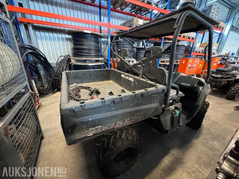 2014 Polaris RANGER DIESEL 800 UTV - 4x4 - 40 km/t - 2 seter - Gått 472 timer / 3638 km - Traktor registrert - Trator: foto 4 2014 Polaris RANGER DIESEL 800 UTV - 4x4 - 40 km/t - 2 seter - Gått 472 timer / 3638 km - Traktor registrert - Trator: foto 4