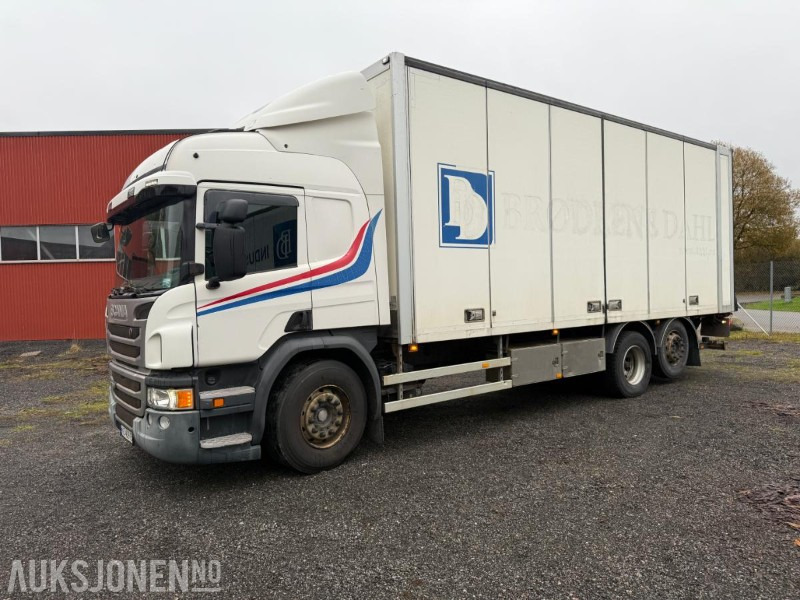 2014 Scania P370 SKAPBIL M/FULL SIDEÅPNING 18 PALLER TRUCKFESTE SERVICEHISTORIKK. - Caminhão furgão: foto 1 2014 Scania P370 SKAPBIL M/FULL SIDEÅPNING 18 PALLER TRUCKFESTE SERVICEHISTORIKK. - Caminhão furgão: foto 1