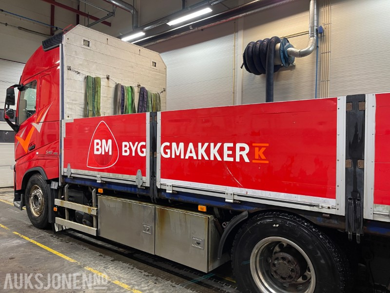 2014 Volvo FH540 6X2 Planbil med HMF 2120 kran, Eu godkjent til 31.05.2026 - Caminhão grua: foto 3 2014 Volvo FH540 6X2 Planbil med HMF 2120 kran, Eu godkjent til 31.05.2026 - Caminhão grua: foto 3