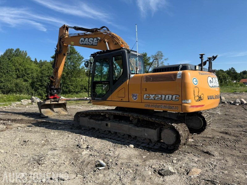 2015 Case CX210C BELTEGRAVER ROTOTILT ENGCON MASKINSTYRING SERVICEHISTORIKK LITE TIMER EN EIER. - Escavadeira: foto 5 2015 Case CX210C BELTEGRAVER ROTOTILT ENGCON MASKINSTYRING SERVICEHISTORIKK LITE TIMER EN EIER. - Escavadeira: foto 5