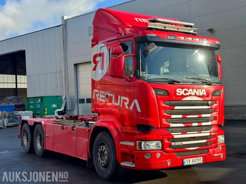 2015 Scania R-serie - Krokbil - Eu-godkjent til 01/26 - Km: 379186 - Caminhão polibenne: foto 2 2015 Scania R-serie - Krokbil - Eu-godkjent til 01/26 - Km: 379186 - Caminhão polibenne: foto 2