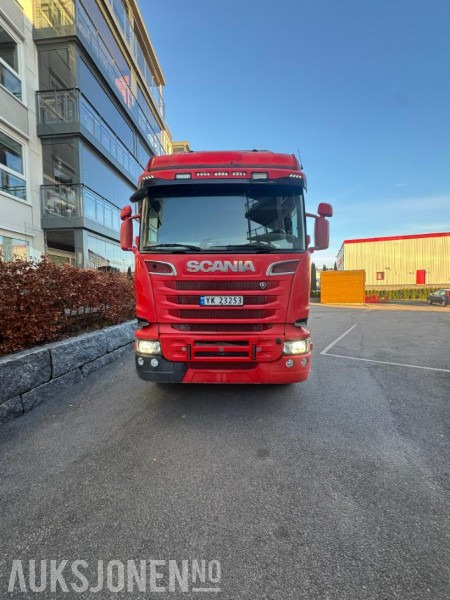 2015 Scania R580 8x4 tridem Krokbil / krokløft m/ JOAB 24t krok med knekk - Caminhão polibenne: foto 3 2015 Scania R580 8x4 tridem Krokbil / krokløft m/ JOAB 24t krok med knekk - Caminhão polibenne: foto 3