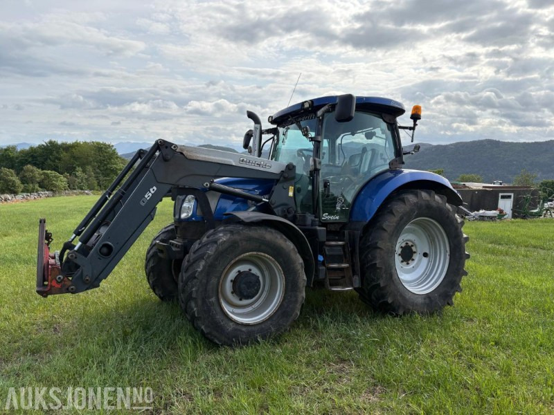 2016 New Holland T6.160 AC 50kmt med frontlaster - Trator: foto 3 2016 New Holland T6.160 AC 50kmt med frontlaster - Trator: foto 3