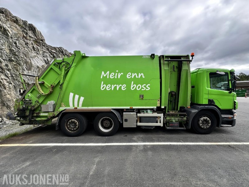 Caminhão de lixo 2016 Scania P320 Komprimatorbil - 2 kammer Inkl. biokammer/MTM påbygg/EU ok: foto 6 Caminhão de lixo 2016 Scania P320 Komprimatorbil - 2 kammer Inkl. biokammer/MTM påbygg/EU ok: foto 6