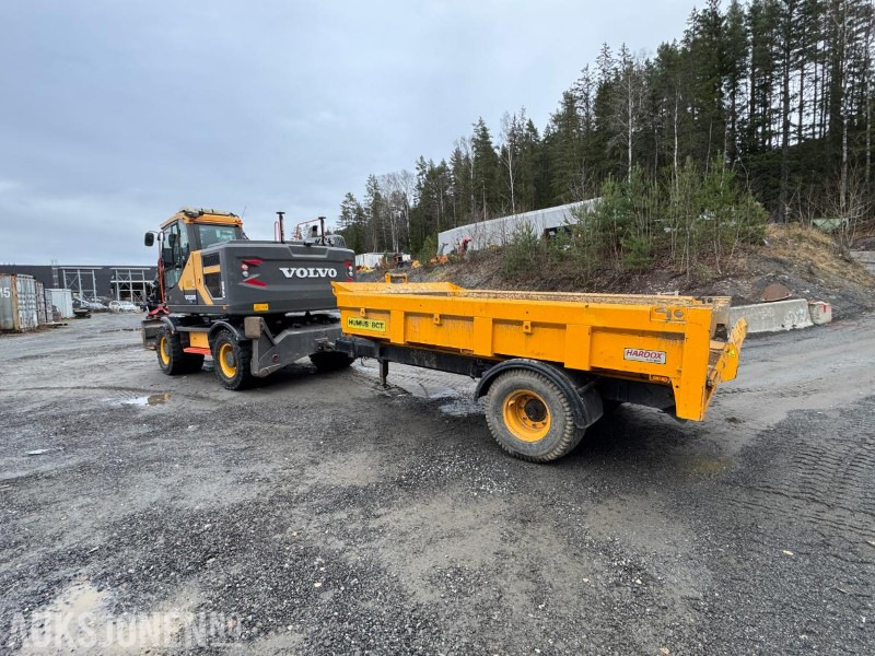 2016 Volvo EW160E hjulgraver med henger / rototilt / skuffe - Escavadeira: foto 3 2016 Volvo EW160E hjulgraver med henger / rototilt / skuffe - Escavadeira: foto 3