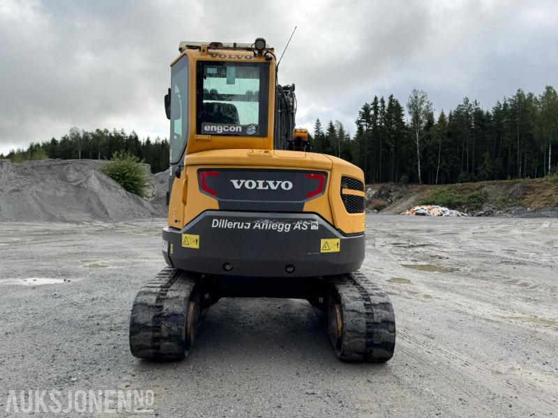 2016 Volvo ecr58d beltegraver 4301t, tiltrotator, pusseskuff,steinskuff - Mini escavadeira: foto 5 2016 Volvo ecr58d beltegraver 4301t, tiltrotator, pusseskuff,steinskuff - Mini escavadeira: foto 5