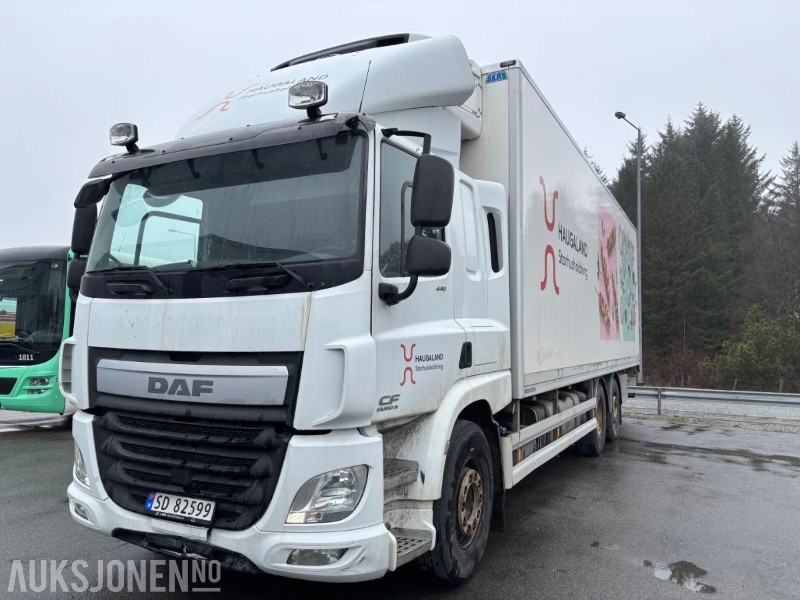 2017 DAF CF 440 6x2 FAN kjøle/frys skapbil. Supra1250 kjøl. 21paller. - Caminhão furgão: foto 1 2017 DAF CF 440 6x2 FAN kjøle/frys skapbil. Supra1250 kjøl. 21paller. - Caminhão furgão: foto 1
