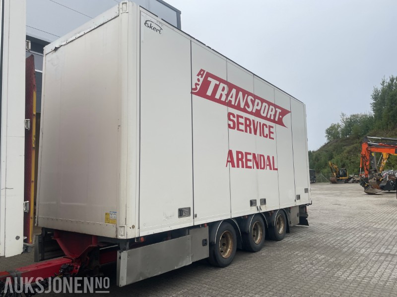 2017 Ekeri Skaphenger 3 akslet m/full sideåpning - Reboque furgão: foto 1 2017 Ekeri Skaphenger 3 akslet m/full sideåpning - Reboque furgão: foto 1