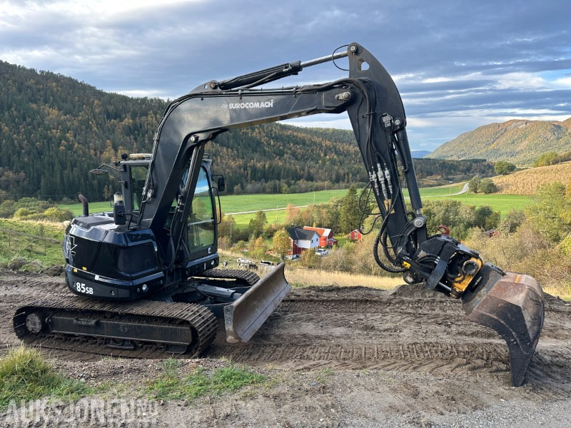 2017 Eurocomach ES 85 SB Gravemaskin - Escavadeira: foto 2 2017 Eurocomach ES 85 SB Gravemaskin - Escavadeira: foto 2