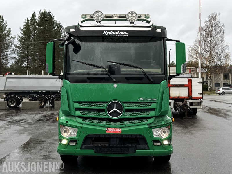 2017 MERCEDES-BENZ ACTROS 2546 6X2 KROKBIL JOAB EURO6 RETARDER VBG KAMERA LUFTFJÆRING - Caminhão polibenne: foto 2 2017 MERCEDES-BENZ ACTROS 2546 6X2 KROKBIL JOAB EURO6 RETARDER VBG KAMERA LUFTFJÆRING - Caminhão polibenne: foto 2