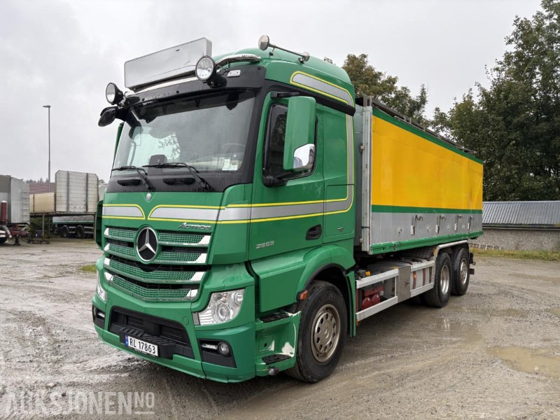 2017 Mercedes-Benz 2553 ACTROS container bil - Caminhão chassi: foto 1 2017 Mercedes-Benz 2553 ACTROS container bil - Caminhão chassi: foto 1