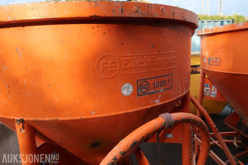 2018 Eichinger betongtobb 1000 liter / sertifisert til 03.26 - Equipamento de construção: foto 2 2018 Eichinger betongtobb 1000 liter / sertifisert til 03.26 - Equipamento de construção: foto 2