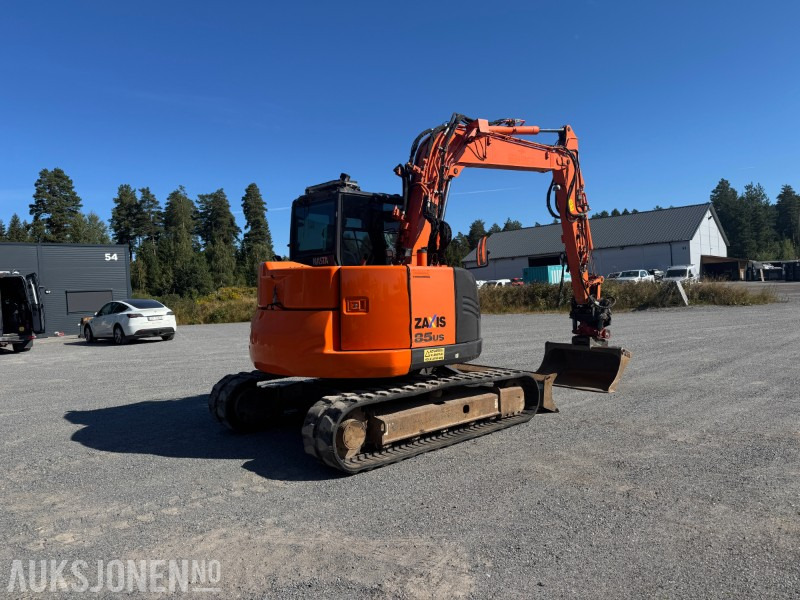 2018 Hitachi ZX85US-5 - Beltegraver - Gravemaskin - Tilt - Lyspakke - Escavadeira: foto 5 2018 Hitachi ZX85US-5 - Beltegraver - Gravemaskin - Tilt - Lyspakke - Escavadeira: foto 5
