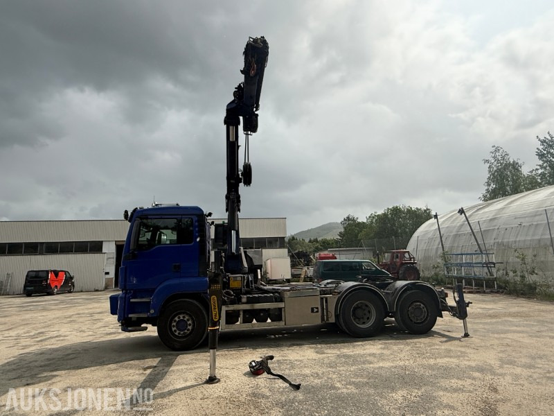 2018 MAN MAN Tgs 26.500 Kran/Tipp/Trekkvogn påbygg med Tippkasse - Euro6T - - Caminhão grua: foto 3 2018 MAN MAN Tgs 26.500 Kran/Tipp/Trekkvogn påbygg med Tippkasse - Euro6T - - Caminhão grua: foto 3