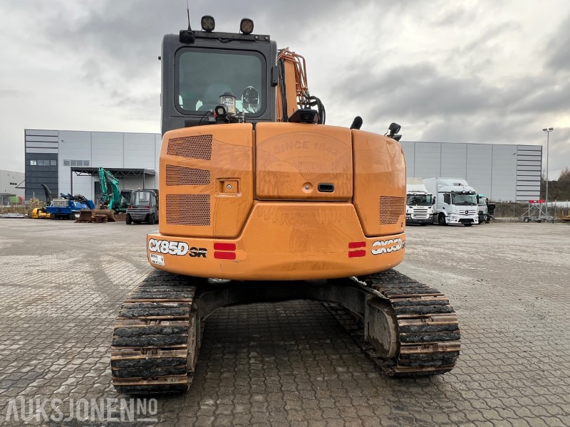 2019 Case CX85D SR, Tilt med gripekasett, to skuffer, sentralsmøring - Escavadeira: foto 4 2019 Case CX85D SR, Tilt med gripekasett, to skuffer, sentralsmøring - Escavadeira: foto 4