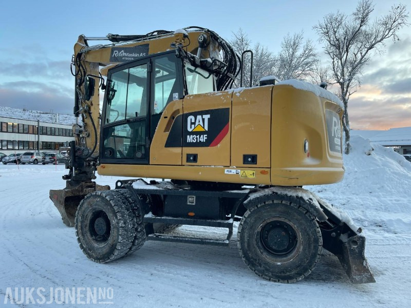 2019 Cat M314F Hjulgraver, 4840 timer, Tiltrotator, S60, maskinstyring, sertifisert til Juli 2026 - Escavadeira: foto 3 2019 Cat M314F Hjulgraver, 4840 timer, Tiltrotator, S60, maskinstyring, sertifisert til Juli 2026 - Escavadeira: foto 3