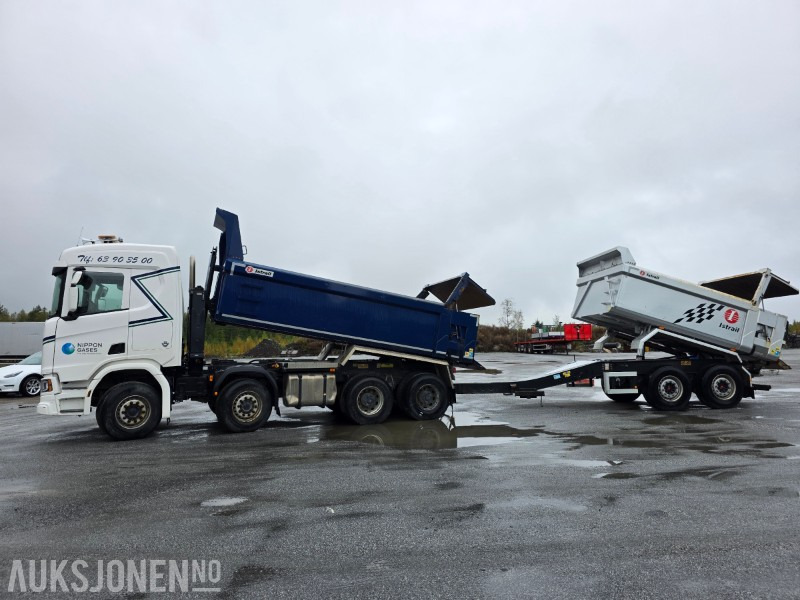 2019 Scania R650 8X4 tippbil med ISTRAIL henger Lav kilometer - Caminhão basculante: foto 4 2019 Scania R650 8X4 tippbil med ISTRAIL henger Lav kilometer - Caminhão basculante: foto 4