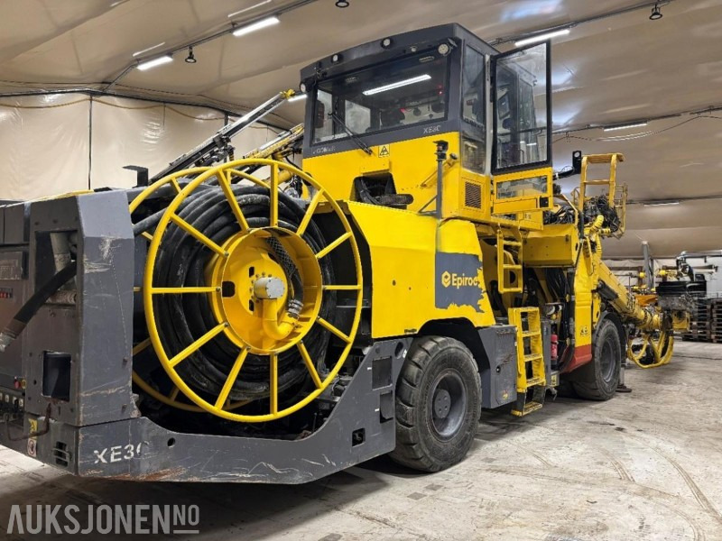 2019 Tunnelrigg Epiroc Boomer XE3 C - Máquina de perfuração: foto 4 2019 Tunnelrigg Epiroc Boomer XE3 C - Máquina de perfuração: foto 4