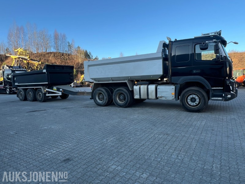 Caminhão basculante 2019 Volvo FMX 540 6X4 TIPPBIL M/MAUR DUMPERKJERRE RETARDER LUFTFJÆRING VBG KAMERA P.VARMER: foto 14