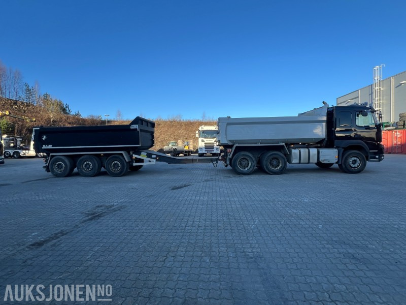 Caminhão basculante 2019 Volvo FMX 540 6X4 TIPPBIL M/MAUR DUMPERKJERRE RETARDER LUFTFJÆRING VBG KAMERA P.VARMER: foto 13