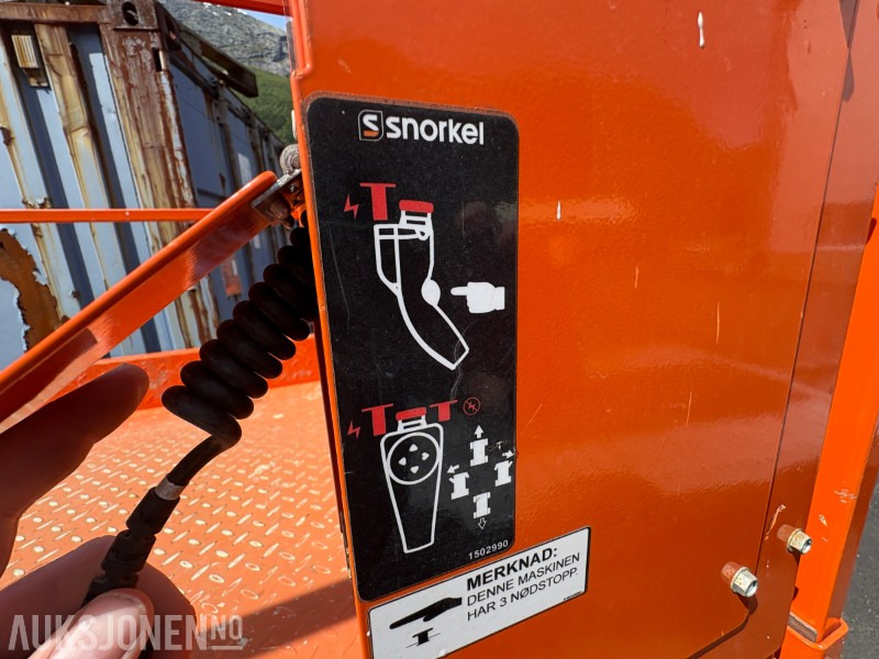 Plataforma aérea 2020 Snorkel S4726E - 1 252 timer - sertifisert til 6/26: foto 11