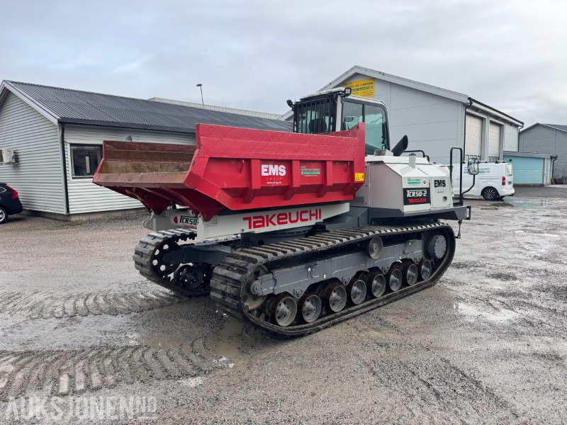 2021 Takeuchi TCR50-2 beltedumper 180° roterende kasse, kamera, 269 timer - Dumper: foto 5 2021 Takeuchi TCR50-2 beltedumper 180° roterende kasse, kamera, 269 timer - Dumper: foto 5