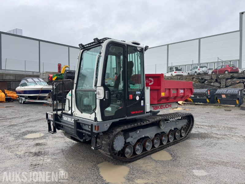 2021 Takeuchi TCR50-2 beltedumper 180° roterende kasse, kamera, 269 timer - Dumper: foto 1 2021 Takeuchi TCR50-2 beltedumper 180° roterende kasse, kamera, 269 timer - Dumper: foto 1