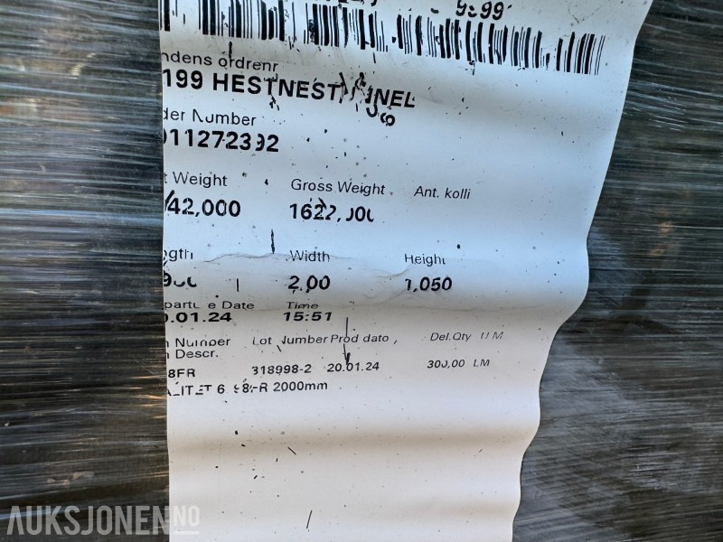 2022 1 pall med ny ventillasjonsduk Ø2 meter x 400 meter - Equipamento de construção: foto 4 2022 1 pall med ny ventillasjonsduk Ø2 meter x 400 meter - Equipamento de construção: foto 4