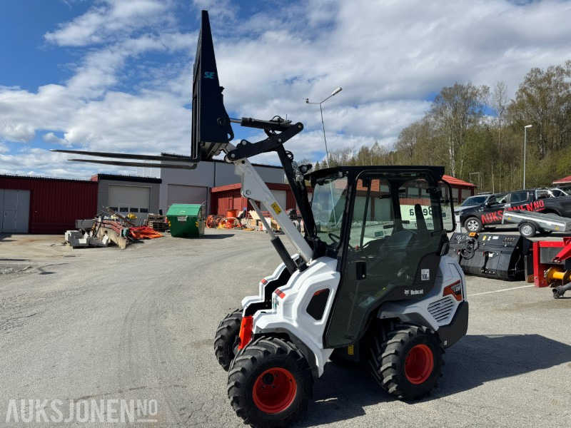 2022 Bobcat L23 kompaktlaster med skuffe, gafler og hydraulisksnøskjær - Mini carregadeira: foto 3 2022 Bobcat L23 kompaktlaster med skuffe, gafler og hydraulisksnøskjær - Mini carregadeira: foto 3