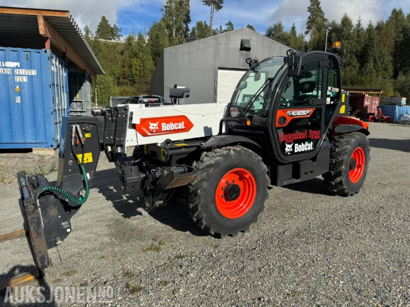 2022 Bobcat T40.180SLPRC teleskoplaster med skuffe og hydraulisk gafler - Empilhador telescópico: foto 2 2022 Bobcat T40.180SLPRC teleskoplaster med skuffe og hydraulisk gafler - Empilhador telescópico: foto 2