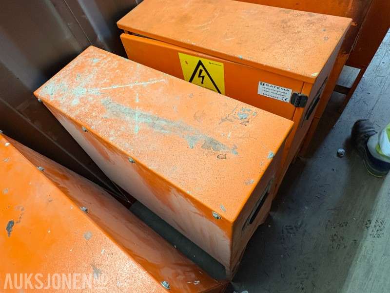 2022 Byggestrømskap Satema 63A 400/230V - 3 stk - Equipamento de construção: foto 5 2022 Byggestrømskap Satema 63A 400/230V - 3 stk - Equipamento de construção: foto 5