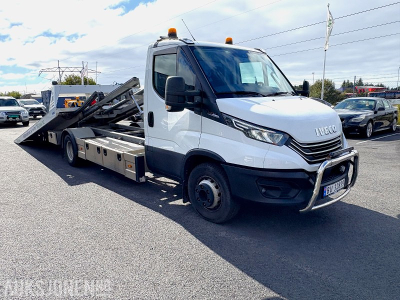 2022 Iveco Daily - nyttelast 3165 kg - bergingsbil / redningsbil / maskintransport / biltransport - Carro de bombeiro: foto 2 2022 Iveco Daily - nyttelast 3165 kg - bergingsbil / redningsbil / maskintransport / biltransport - Carro de bombeiro: foto 2
