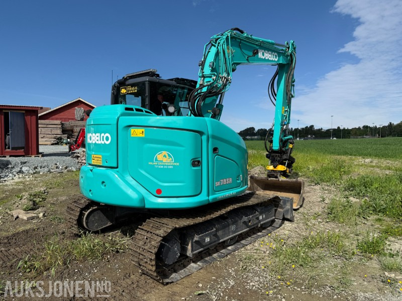 2022 Kobelco SK75SR-7 beltegraver - 4 skuffer - Sertifisert - Escavadeira: foto 3 2022 Kobelco SK75SR-7 beltegraver - 4 skuffer - Sertifisert - Escavadeira: foto 3