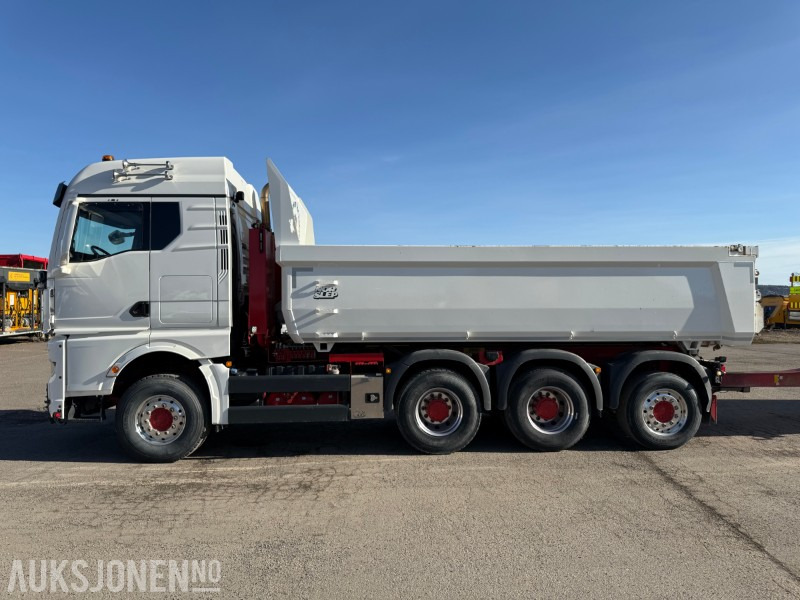 2022 MAN TGX 35.510 - Bil og henger. Grus og asfalt kasser - Caminhão basculante: foto 3 2022 MAN TGX 35.510 - Bil og henger. Grus og asfalt kasser - Caminhão basculante: foto 3