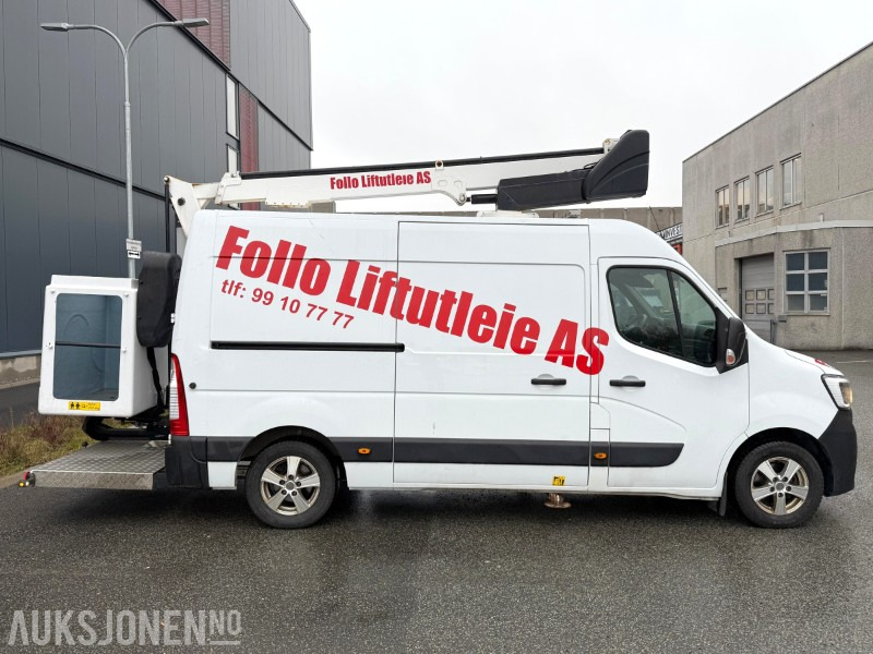 2022 Movex TLF 15 Renault Master Klasse B, 15 meter arb.høyde, 230kg i kurv, 2x støttebein, isolert kurv, Ledrotor og blitzere - Plataforma aérea: foto 4 2022 Movex TLF 15 Renault Master Klasse B, 15 meter arb.høyde, 230kg i kurv, 2x støttebein, isolert kurv, Ledrotor og blitzere - Plataforma aérea: foto 4