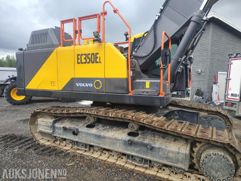 2022 Volvo EC350EL beltegraver med webasto tansskuffe og Soosan pigghammer - Escavadeira: foto 4 2022 Volvo EC350EL beltegraver med webasto tansskuffe og Soosan pigghammer - Escavadeira: foto 4
