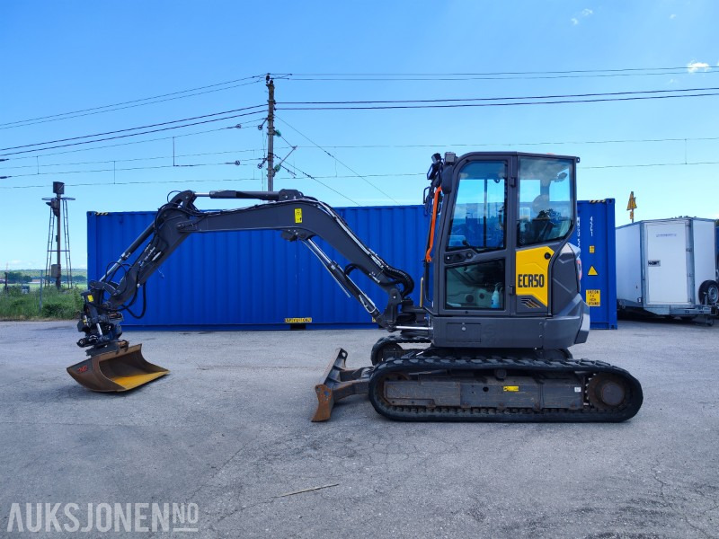 2022 Volvo ECR50F – Velutstyrt kompaktgraver, kun 728 timer - Mini escavadeira: foto 1 2022 Volvo ECR50F – Velutstyrt kompaktgraver, kun 728 timer - Mini escavadeira: foto 1