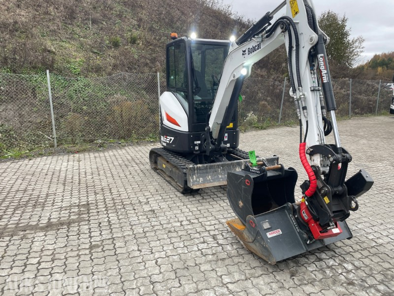 2024 Bobcat E27 Rototilt R1, Graveskuff, fast pusseskuff - Mini escavadeira: foto 2 2024 Bobcat E27 Rototilt R1, Graveskuff, fast pusseskuff - Mini escavadeira: foto 2