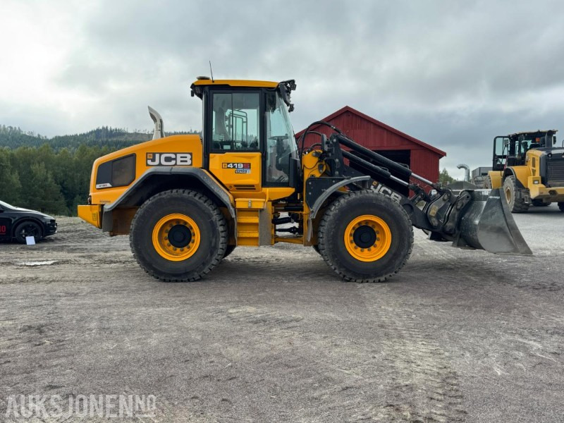 2024 JCB 419S Nordic Edition hjullaster, 3. og 4. funksjon, Norje skuffe, snøskjær-opplegg og komfortpakke, k - Carregadeira de rodas: foto 4 2024 JCB 419S Nordic Edition hjullaster, 3. og 4. funksjon, Norje skuffe, snøskjær-opplegg og komfortpakke, k - Carregadeira de rodas: foto 4